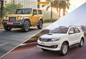 New Mahindra Thar or used Toyota Fortuner: which should I buy?